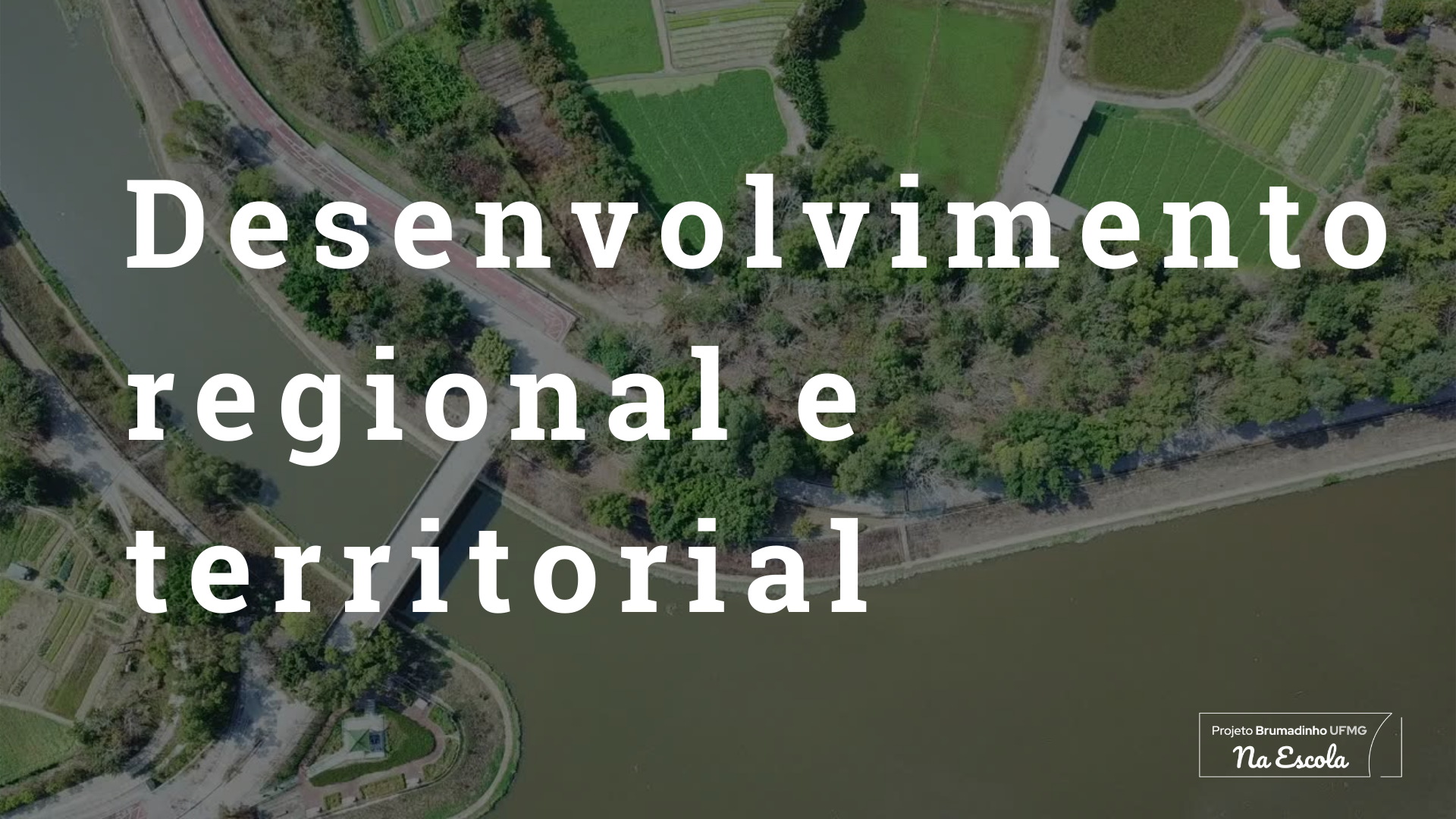 Desenvolvimento regional e territorial